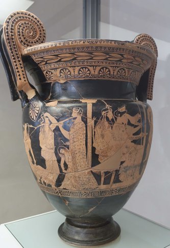 Greek Vase from Etruscan Tomb Ferrara