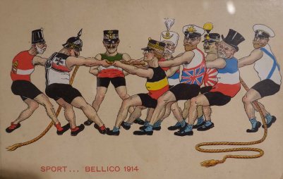 A postcard dating before Italy's entry into WW1 in 1915. (P. Granville)